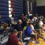college coaches scouting high school basketball players